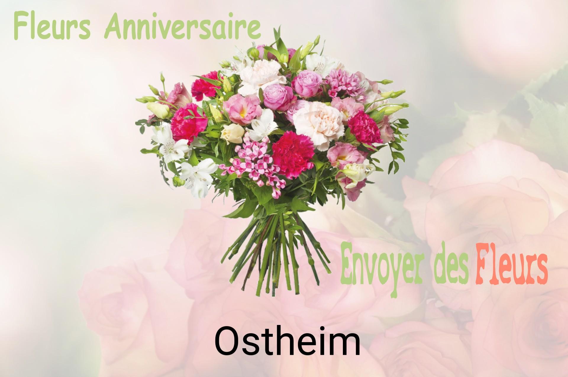 Bouquet de fleurs d’anniversaire livré à Ostheim